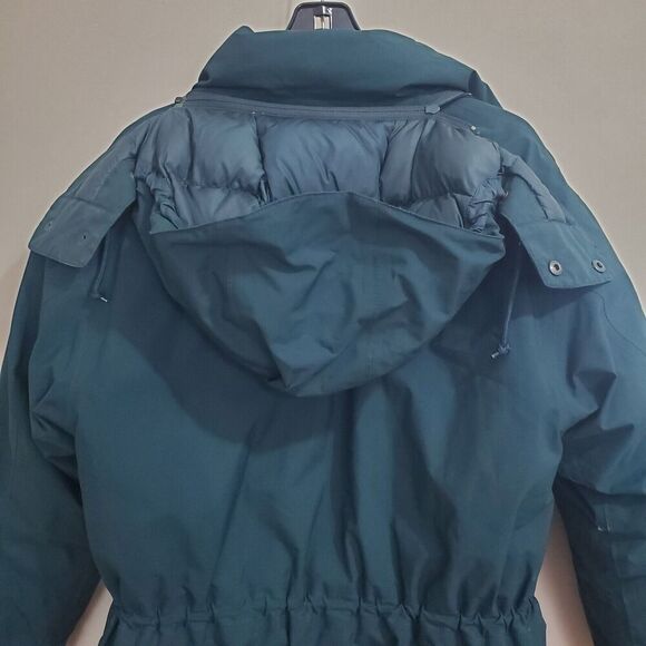 Vintage Eddie Bauer Womens Medium Gore-Tex Goose Down Jacket Hooded Parka - READ - Picture 12 of 16